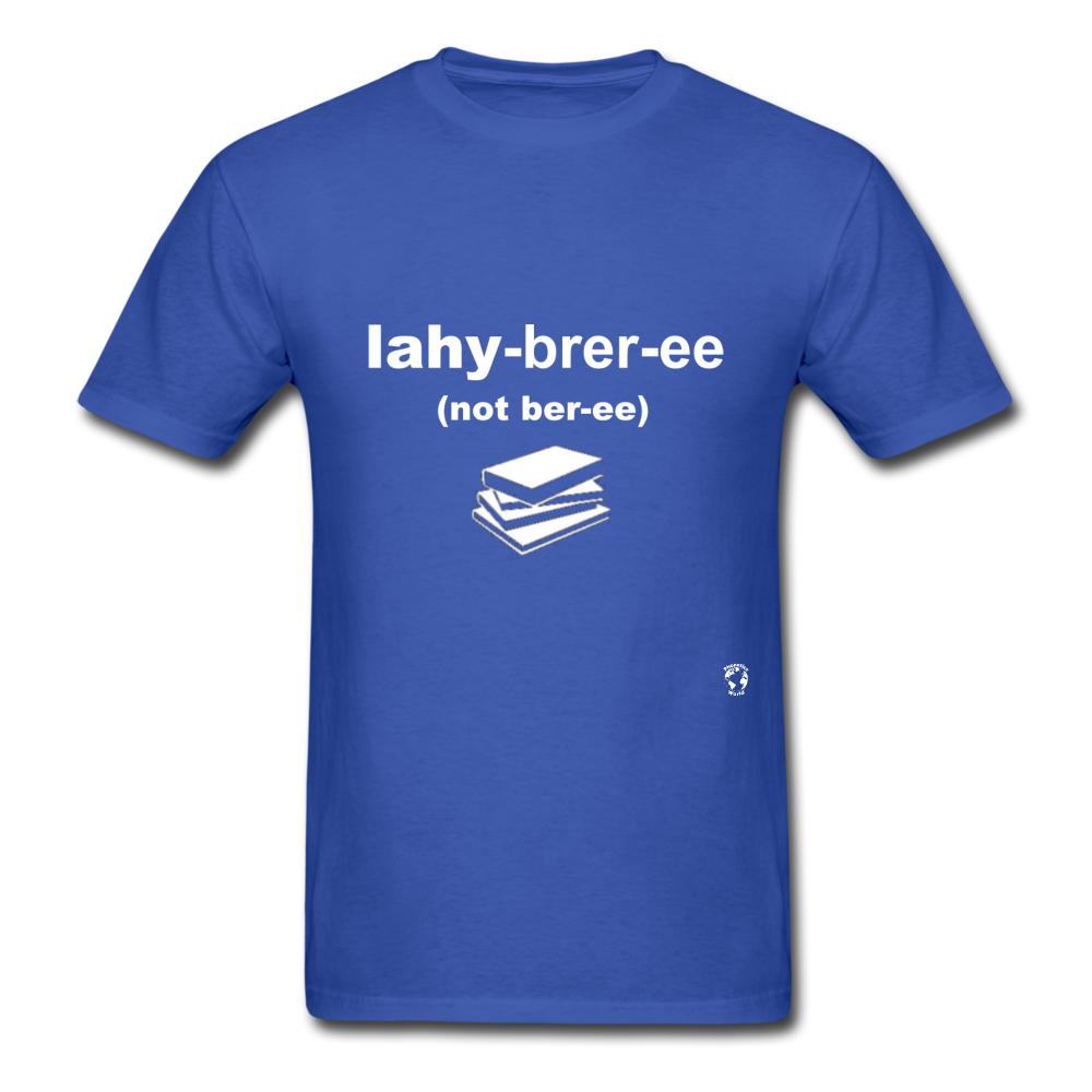 Library T-Shirt - royal blue