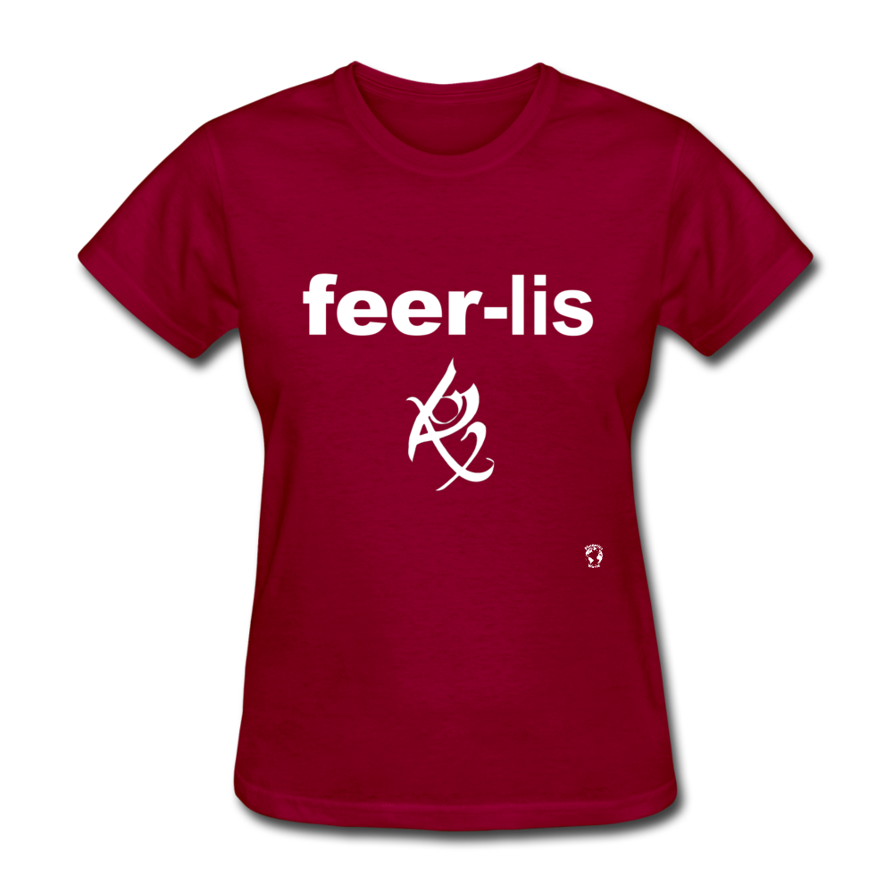 Fearless T-Shirt - dark red