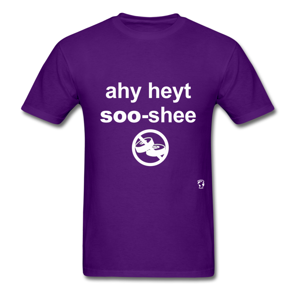 I Hate Sushi T-Shirt - purple