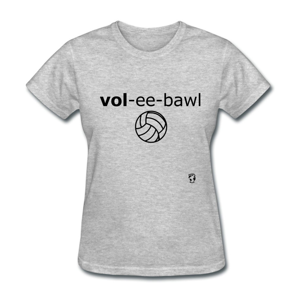 Volleyball T-Shirt - heather gray