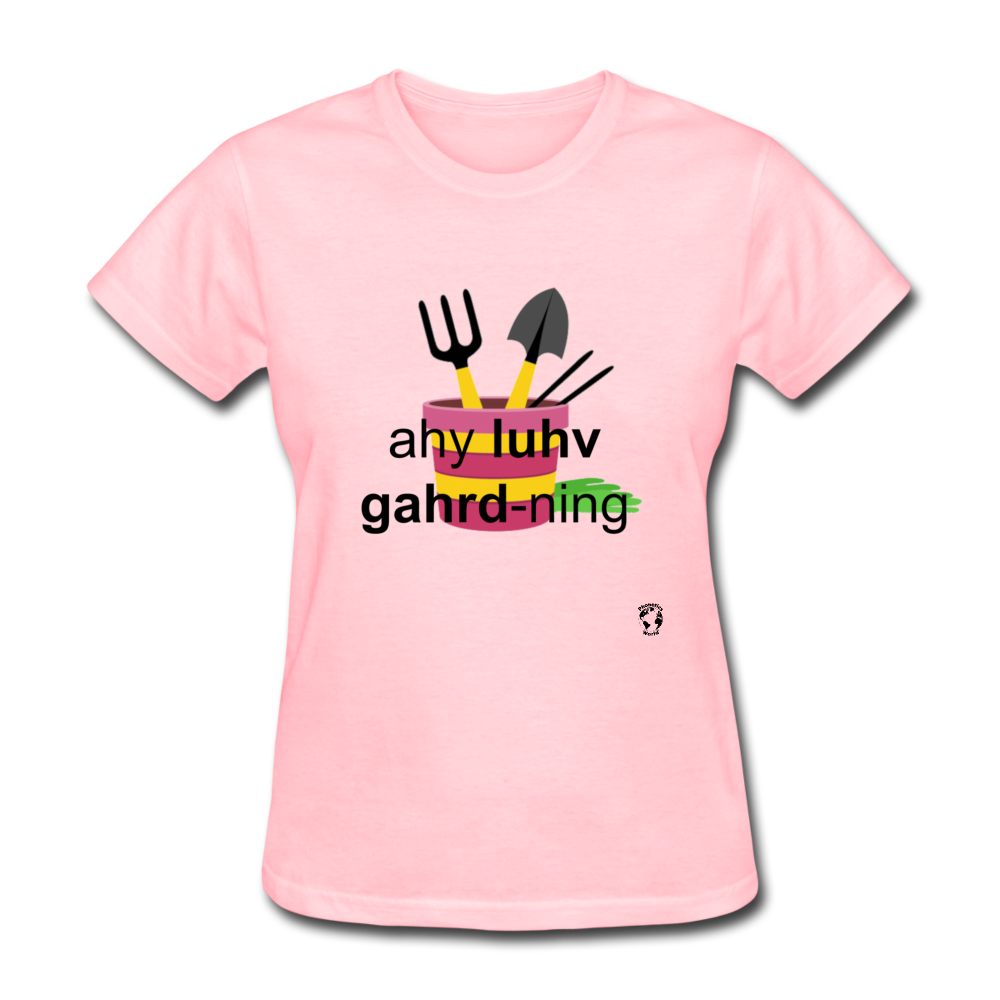 I Love Gardening T-Shirt - pink