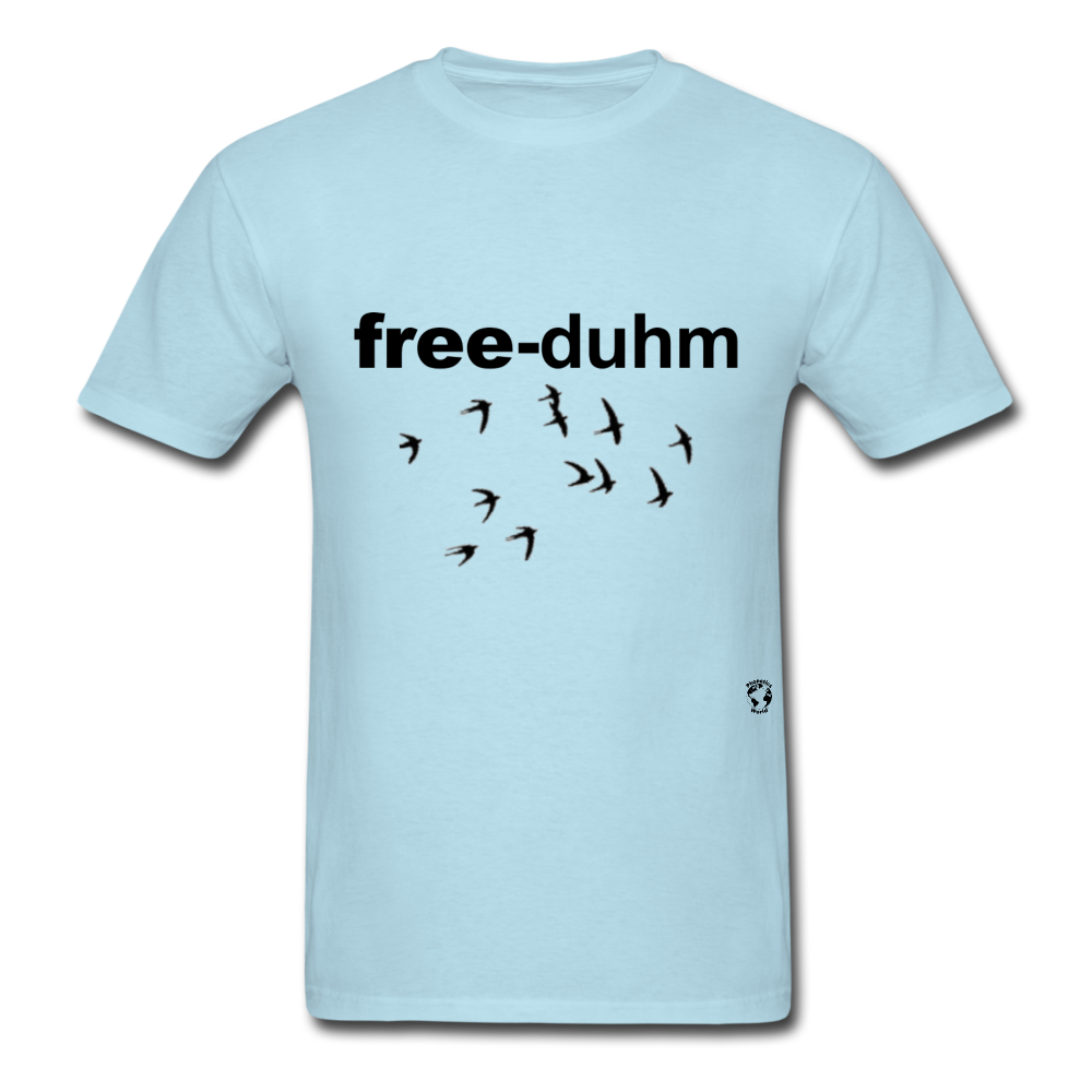 Freedom T-Shirt - powder blue