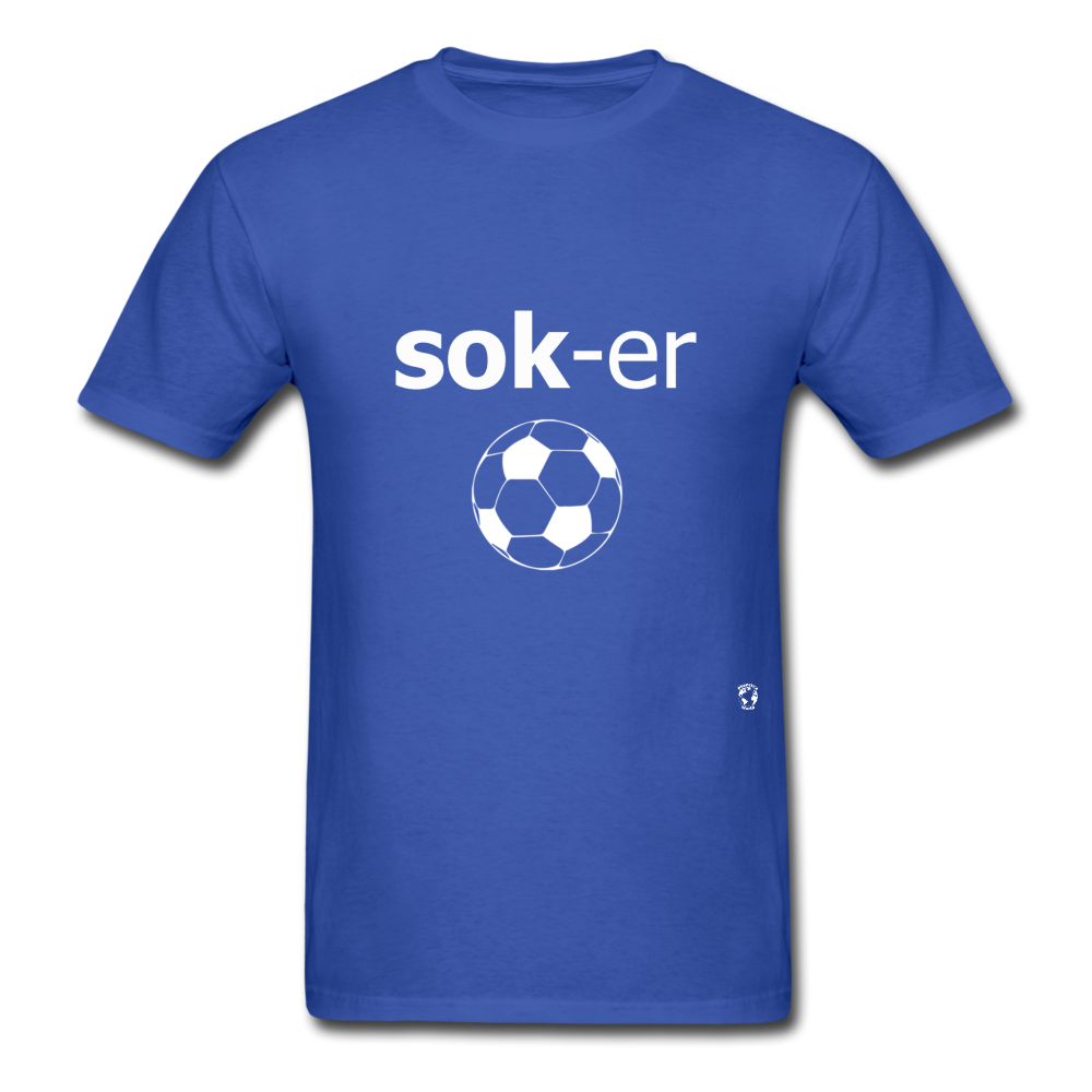 Soccer T-Shirt - royal blue
