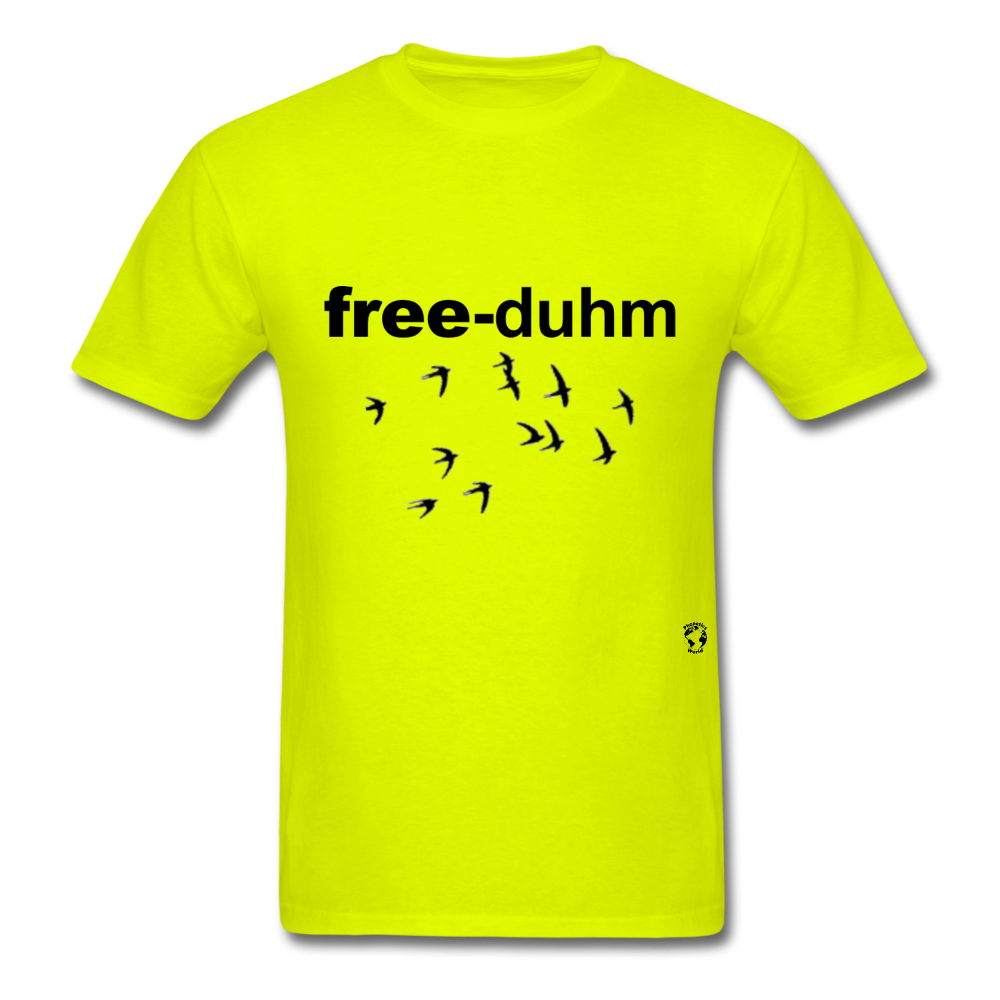 Freedom T-Shirt - safety green