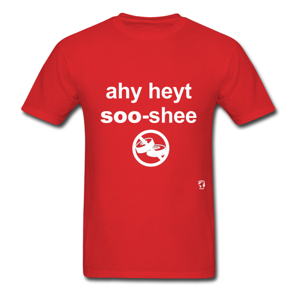I Hate Sushi T-Shirt - red