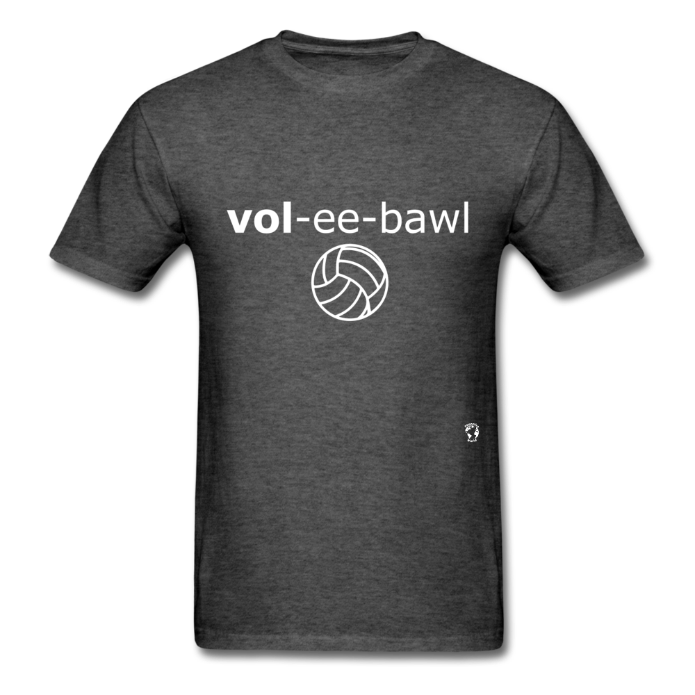 Volleyball T-Shirt - heather black