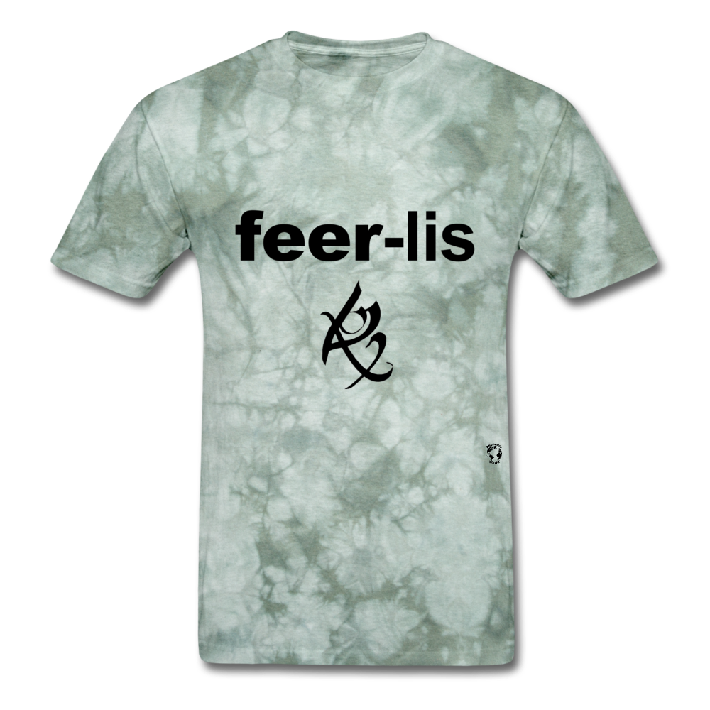 Fearless T-Shirt - military green tie dye