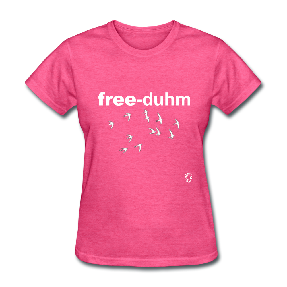 Freedom T-Shirt - heather pink