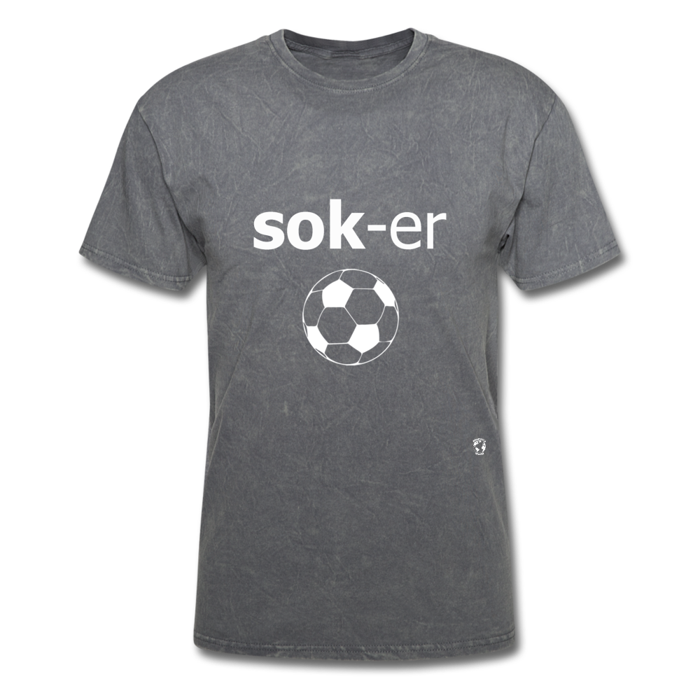 Soccer T-Shirt - mineral charcoal gray
