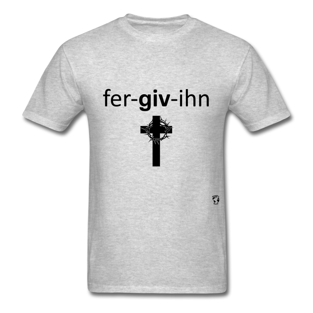 Forgiven T-Shirt - heather gray