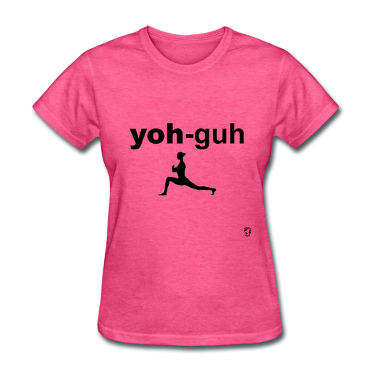 Yoga T-Shirt - heather pink