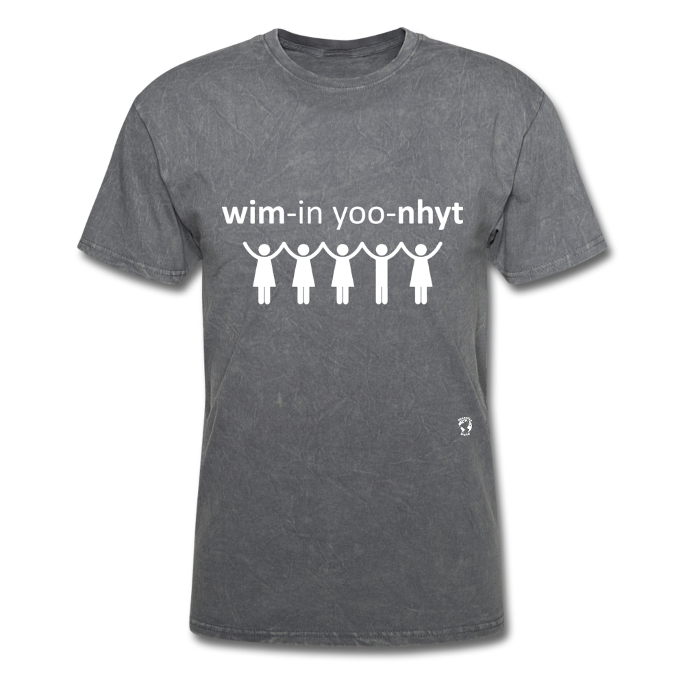 Women Unite T-Shirt - mineral charcoal gray