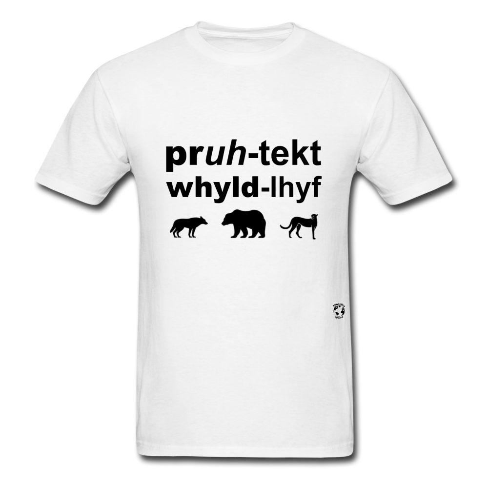 Protect Wildlife T-Shirt - white