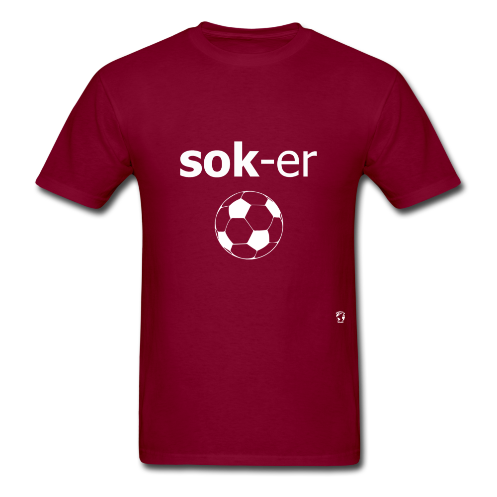 Soccer T-Shirt - burgundy