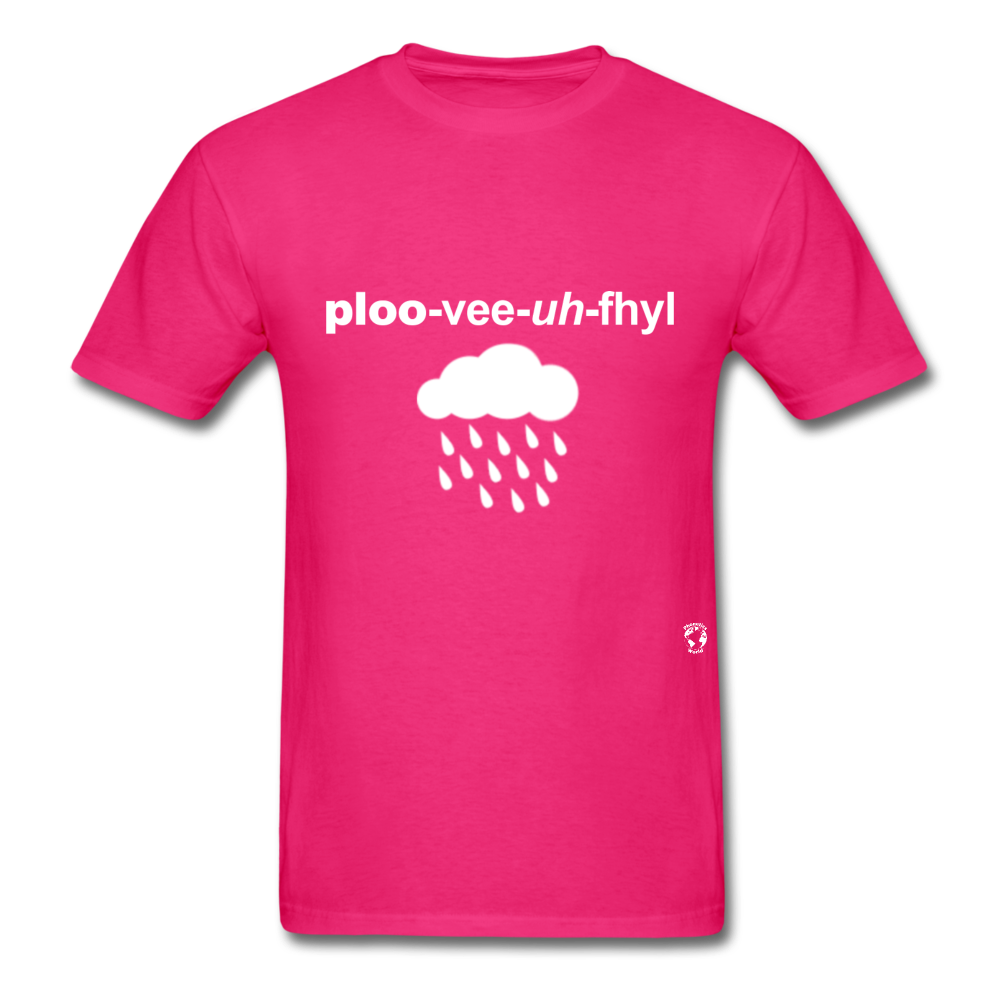 Pluviophile T-Shirt - fuchsia