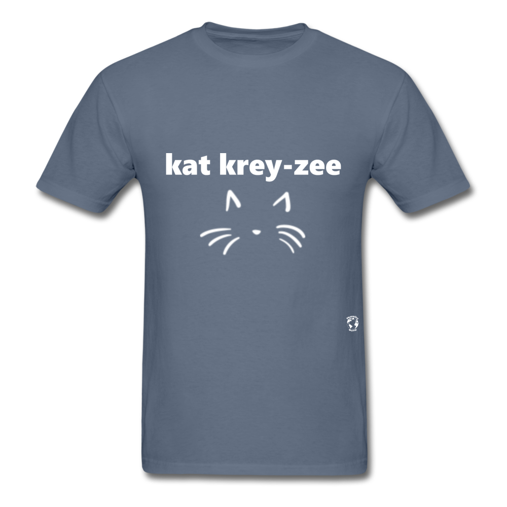 Cat Crazy T-Shirt - denim