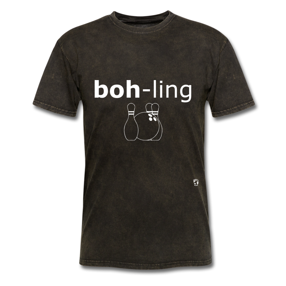 Bowling T-Shirt - mineral black
