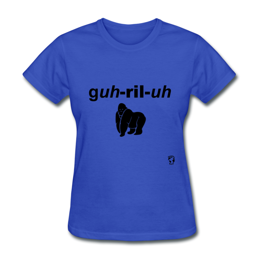 Gorilla T-Shirt - royal blue