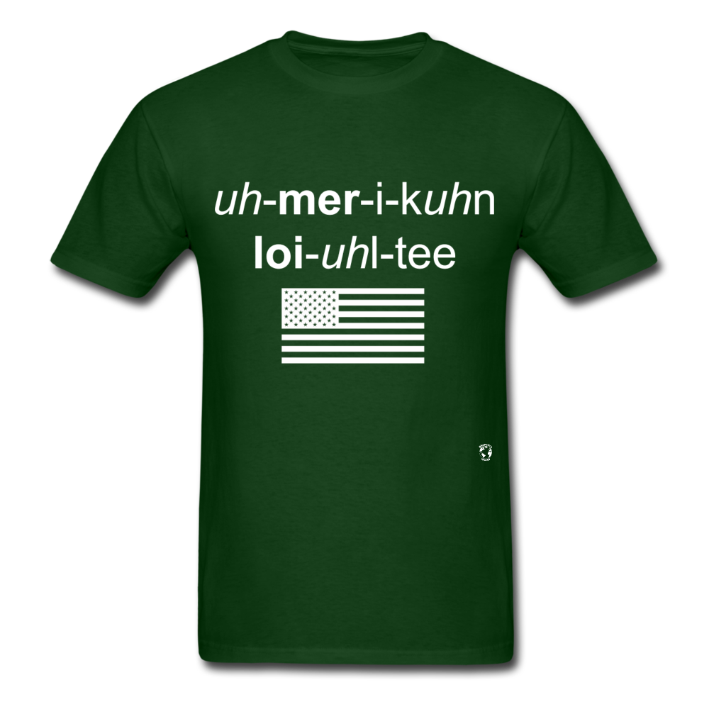 American Loyalty T-Shirt - forest green