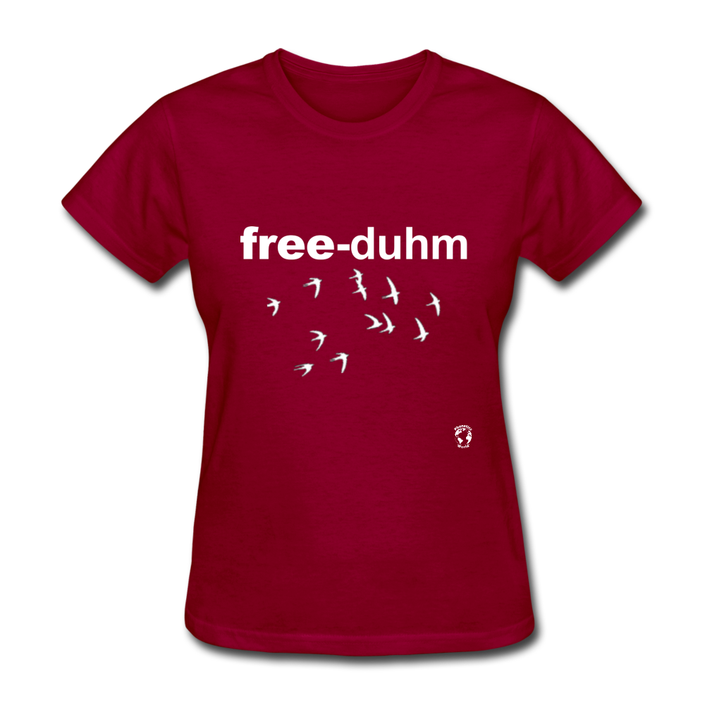 Freedom T-Shirt - dark red