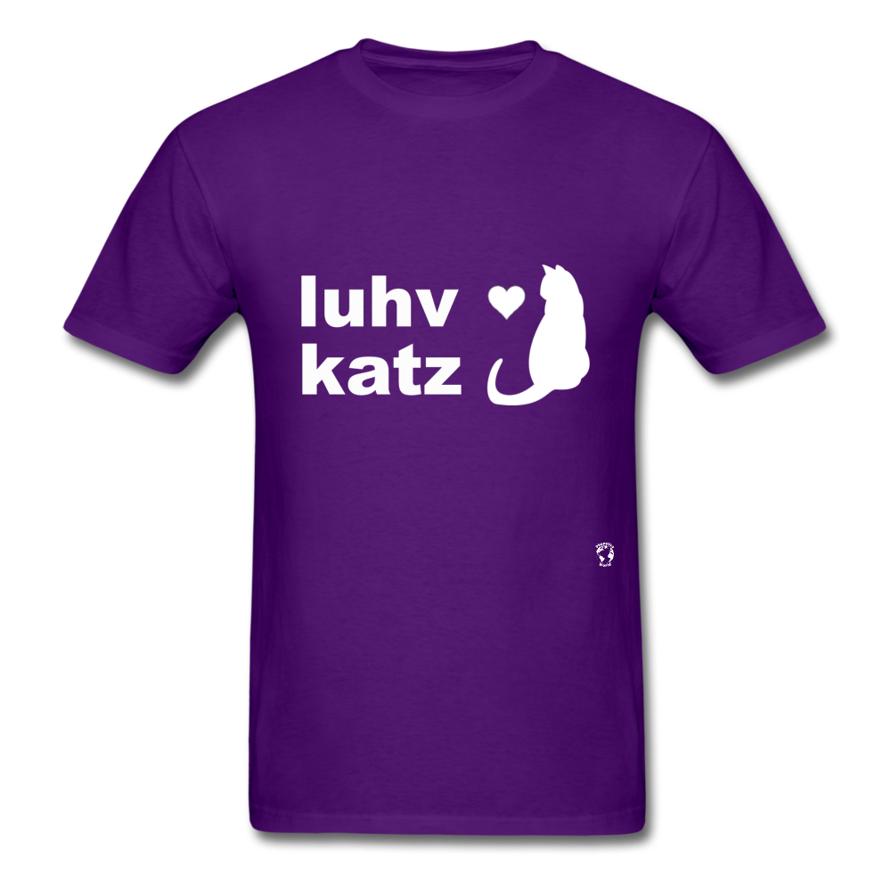 Love Cats T-Shirt - purple