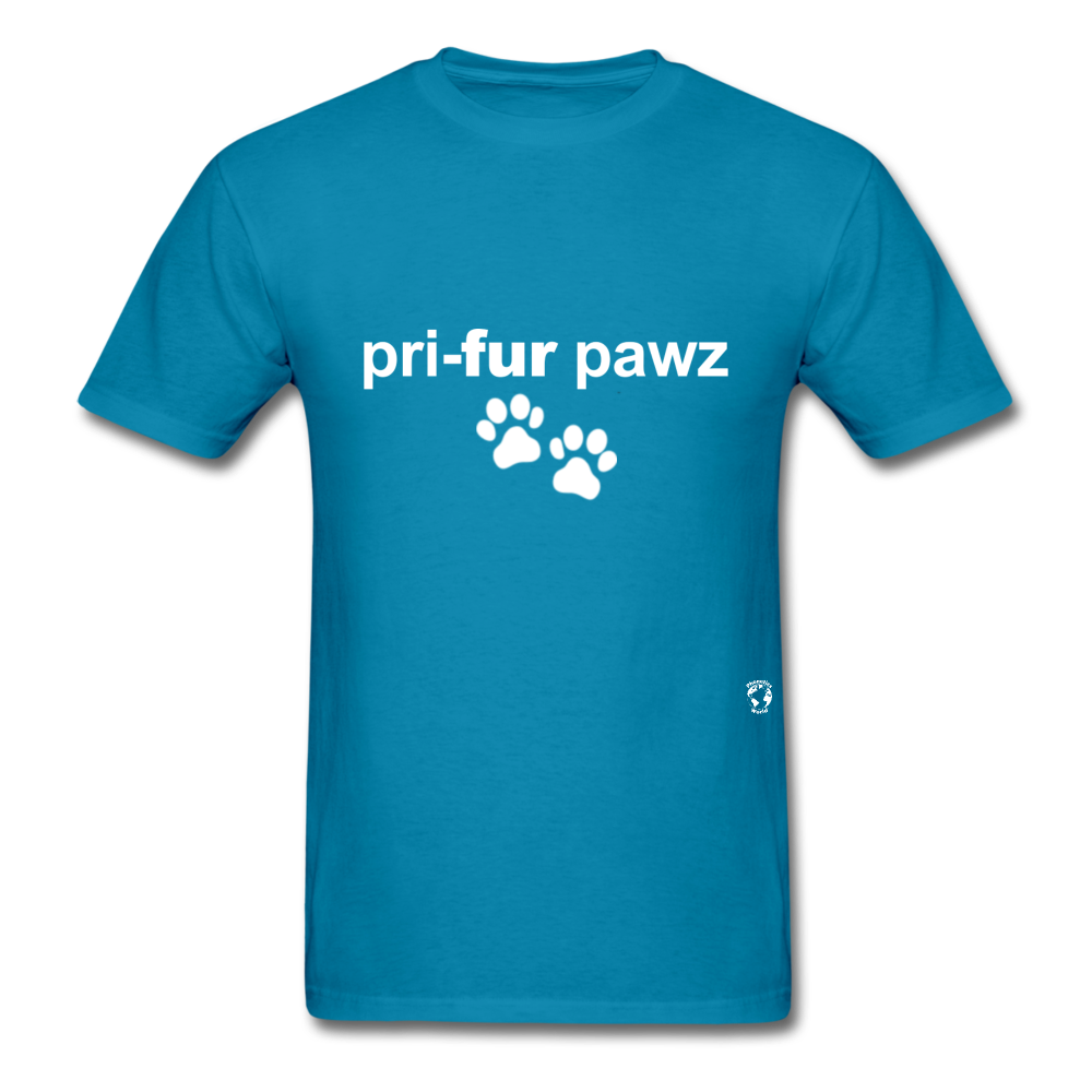 Prefer Paws T-Shirt - turquoise