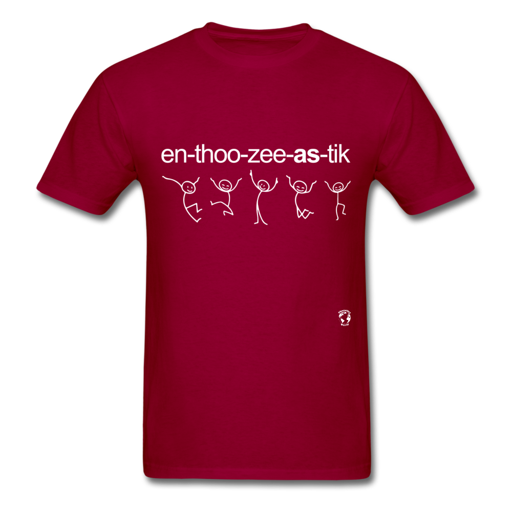 Enthusiastic T-Shirt - dark red