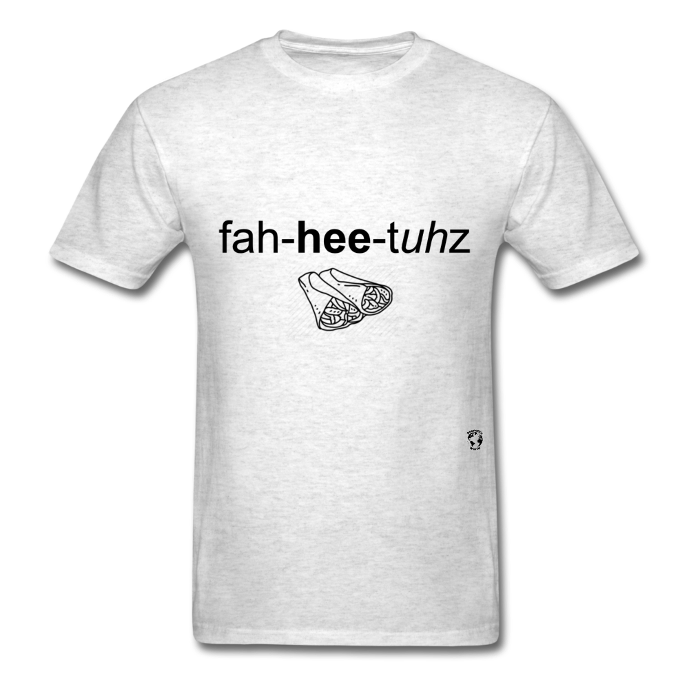 Fajitas T-Shirt - light heather grey
