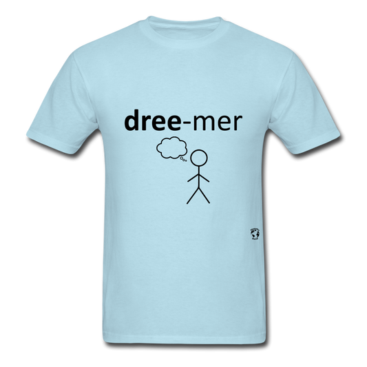 Dreamer T-Shirt - powder blue