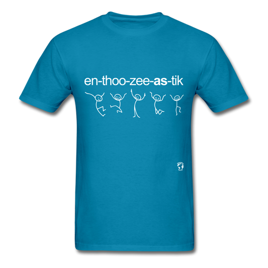 Enthusiastic T-Shirt - turquoise