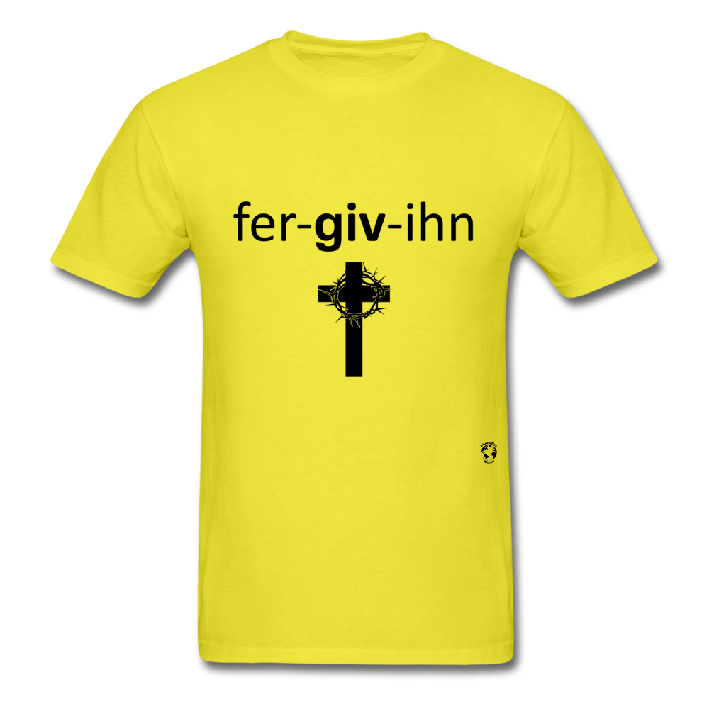 Forgiven T-Shirt - yellow