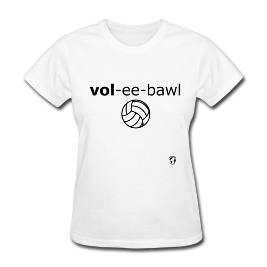 Volleyball T-Shirt - white