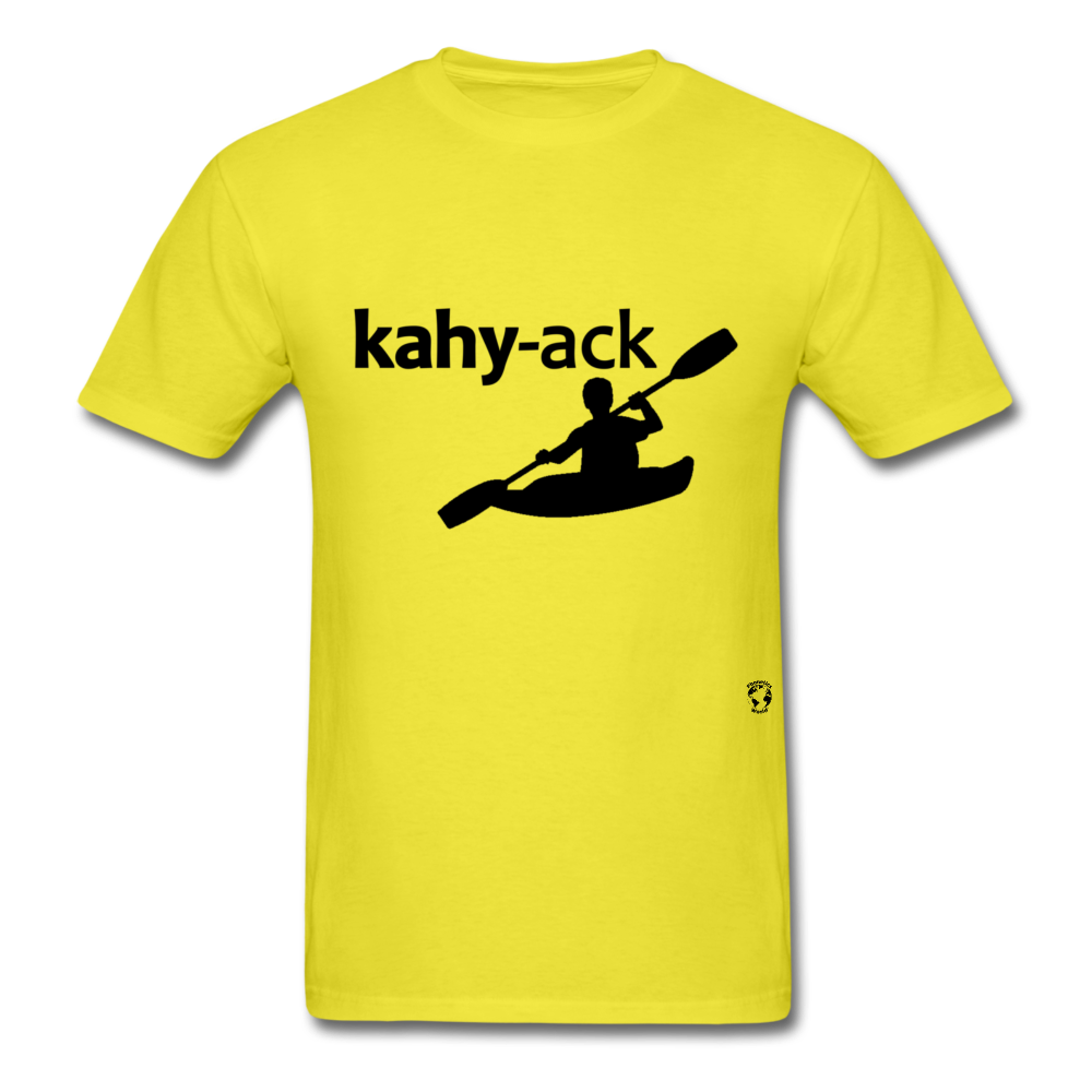 Kayak T-Shirt - yellow