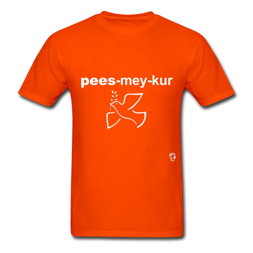 Peacemaker T-Shirt - orange