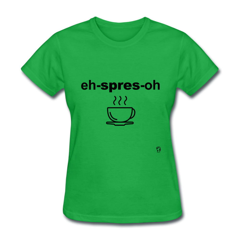 Espresso T-Shirt - bright green