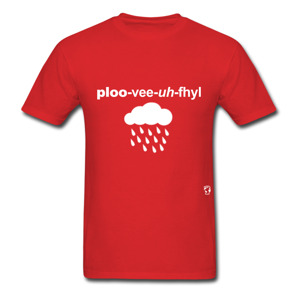 Pluviophile T-Shirt - red