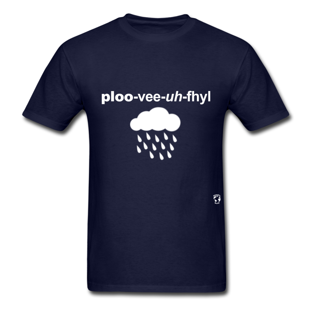 Pluviophile T-Shirt - navy