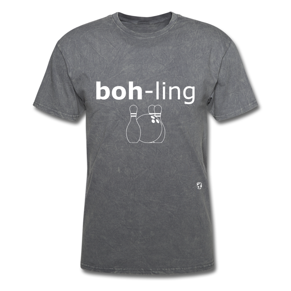 Bowling T-Shirt - mineral charcoal gray