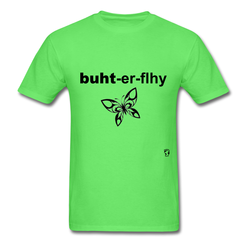 Butterfly T-shirt - kiwi