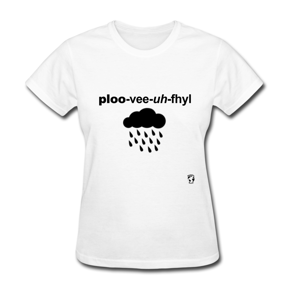 Pluviophile T-Shirt - white