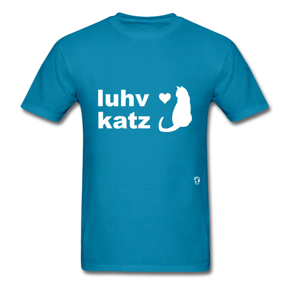 Love Cats T-Shirt - turquoise