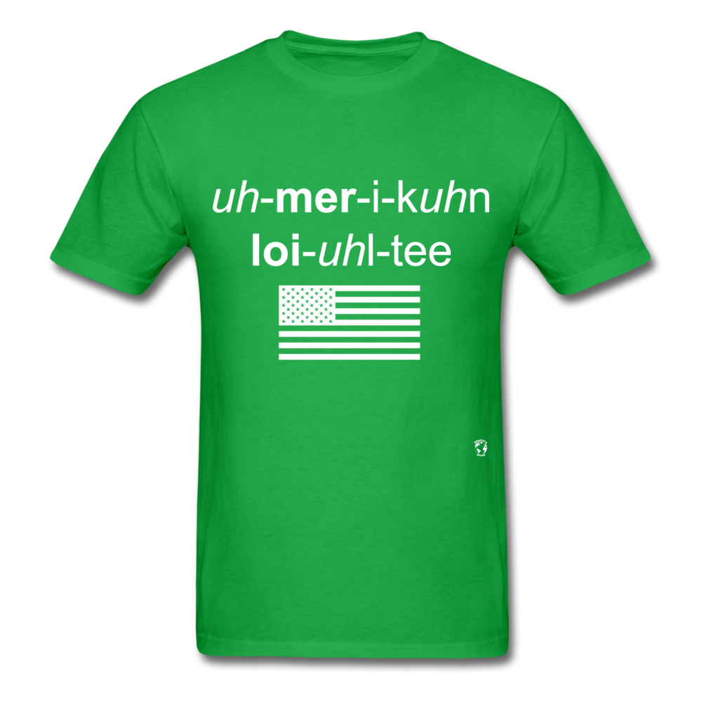 American Loyalty T-Shirt - bright green