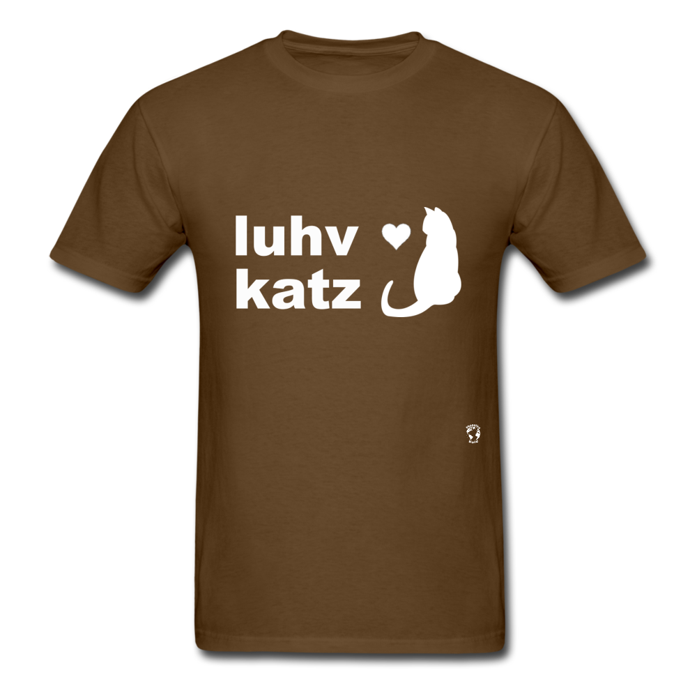 Love Cats T-Shirt - brown