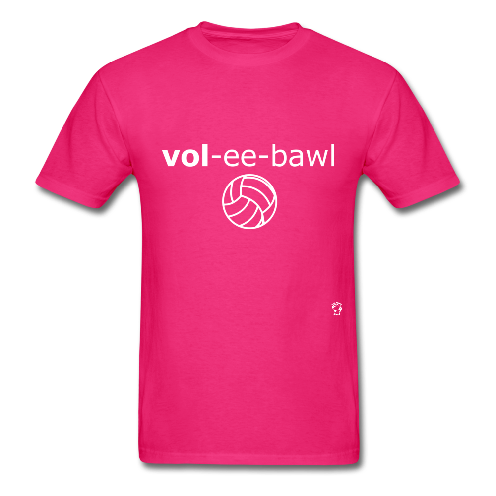 Volleyball T-Shirt - fuchsia