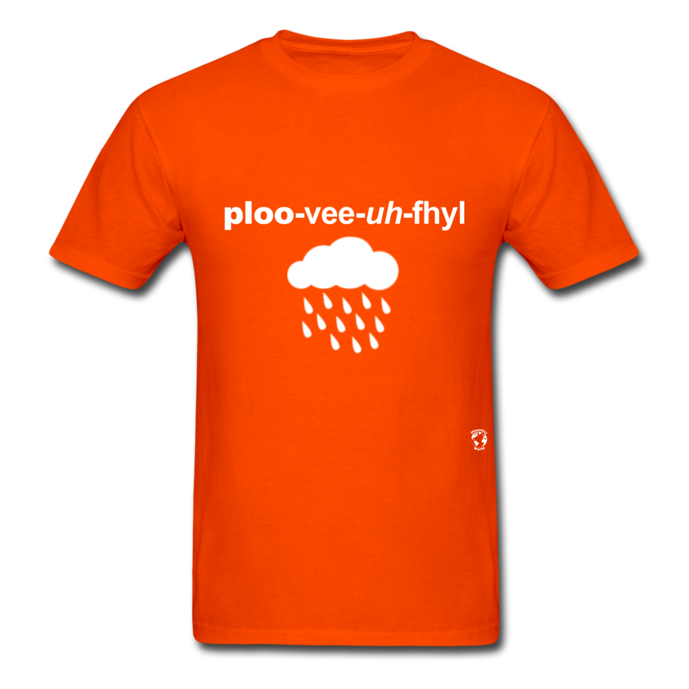 Pluviophile T-Shirt - orange