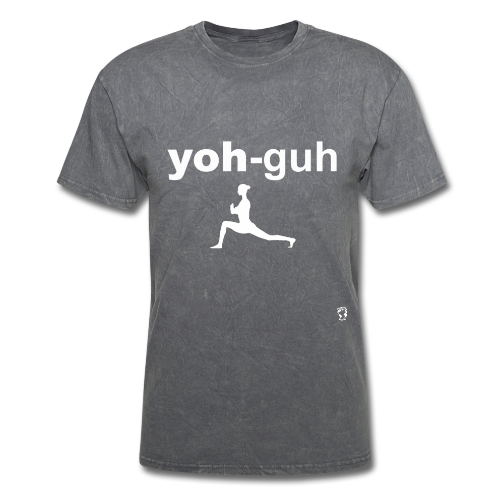 Yoga T-Shirt - mineral charcoal gray