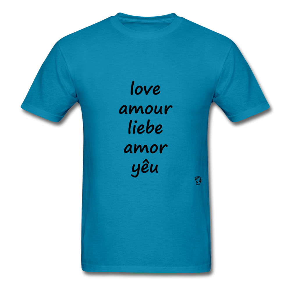 Love in Five Languages - turquoise